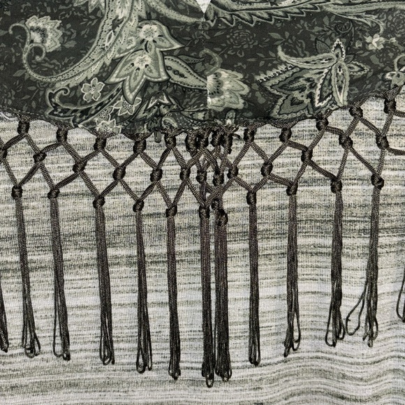 One World Space Dye Knit with Detachable Scarf Detail - Picture 6 of 10